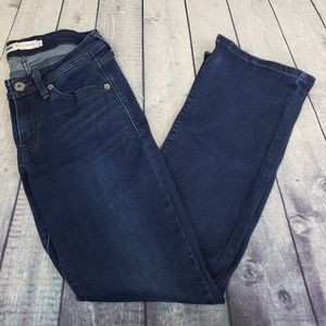 ⬇️ Levi’s Curvy Boot Size 8 Dark Blue Denim